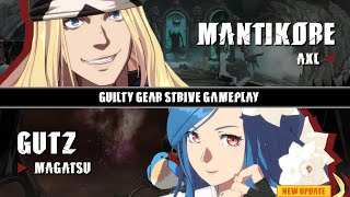 Magatsu  Dizzy vs Mantikore Axl【Guilty Gear Strive】 [upl. by Ssepmet593]