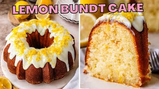 Lemon Bundt Cake 🍋 [upl. by Yssor720]