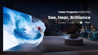 Yaber Projector K3K3 Pro See Hear Brilliance [upl. by Eiramait]