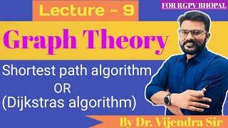 lec9 graph theory shortest path algorithm and questions [upl. by Rossner]