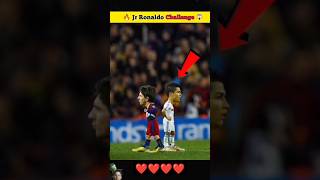 Jr Ronaldo goal challenge  cr7 Cristiano Ronaldo channel shorts ronaldo cristiano ‎cristiano [upl. by Georgeanne]