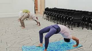 ChakrasanaUrdhva Dhanurasana for beginners [upl. by Goodkin]