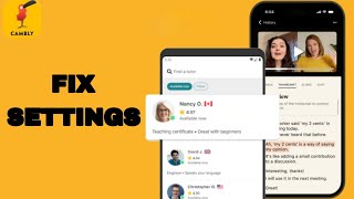 How To Fix And Solve Settings On Cambly App  Final Solution [upl. by Rebeca]