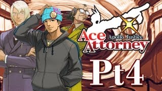 Apollo Justice Lets Dub Pt 4 The Fourth Person [upl. by Cimbura]