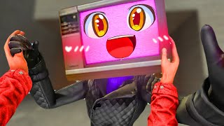 TV Woman x TV Man EPIC LOVE STORY  2 SAVE TV Woman vs Skibidi Toilet in Gmod [upl. by Enomaj]