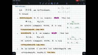 Definizioni di maggiorante minorante massimo minimo estremo superiore e inferiore [upl. by Enicar]