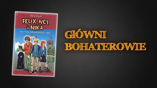 Prezentacja głównych postaci z lektury quotFelix Net i Nika oraz Gang Niewidzialnych Ludziquot [upl. by Ahsauqal991]