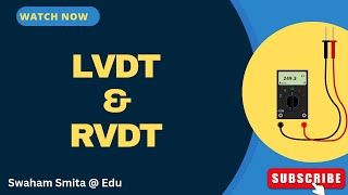 DIFFERENCE BETWEEN LVDT amp RVDT  EMI  SCTE amp VT  ER SMITA PATNAIK  EDU [upl. by Ravens]