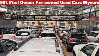 99 First Owner Preowned Used Cars Mysuru Second hand cars Mysuru [upl. by Derwon]