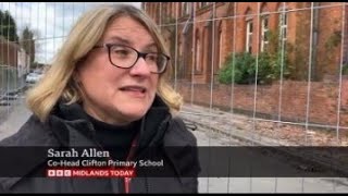 BBC Midlands Today  Clifton Road School Fire [upl. by Bucher]