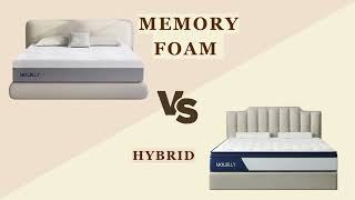 Memory foam mattress VS Hybrid mattressWhich is your pick [upl. by Golden]