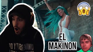 😱 ¡¡SE BESAROOON 😱 REACCIÓN A  KAROL G MARIAH ANGELIQ  EL MAKINON OFFICIAL VIDEO [upl. by Michaud]