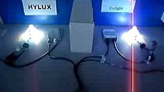 HID ballastCnlight VS Hylux [upl. by Ligetti]