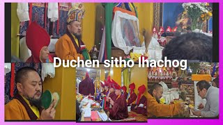 Duchen sitho lhachog nydrup langwa at Rongey gompa sikkim gangtok wodzer vlog [upl. by Cyb]