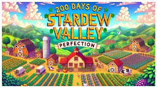 Day 164  Stardew Valley Perfection  Long Play [upl. by Beore323]