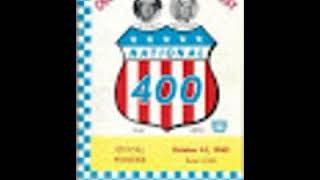 Radio Broadcast 1962 NASCAR Grand National National 400  Charlotte [upl. by Renraw]