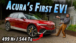 2024 Acura ZDX Review  Acuras First EV Gets A Tax Credit And Thats A Big Deal [upl. by Etnoel]