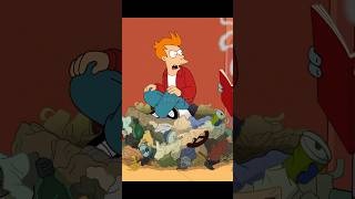 Fry Found Huge Egg futurama shorts [upl. by Bernadine237]