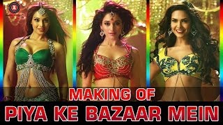 Making Of Piya Ke Bazaar Mein  Humshakals  Saif Ritiesh Bipasha Tamannah amp Esha [upl. by Oecam285]