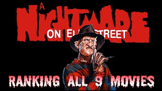 Lets Rank the Nightmare on Elm Street movies [upl. by Franz]