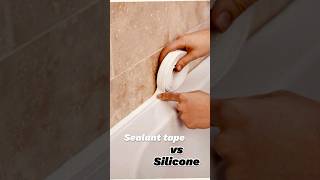 Sealant tape VS Silicone lifehacks diy diyhacks [upl. by Feodora151]