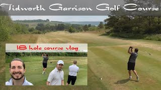 Tidworth Garrison Golf Club Course Vlog [upl. by Shelbi944]