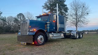 1988 freightliner FLC walk around and cold start [upl. by Buote87]