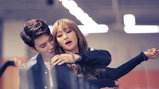 Dance Practice 효린Hyolyn X 주영Jooyoung  지워Erase 주차장 안무영상 [upl. by Philemon]