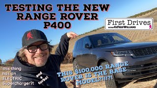 First Drives with Fred 2023 Range Rover P400 SE SWB [upl. by Annol364]