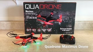 Quadrone Maximus Drone Review [upl. by Aivizt]