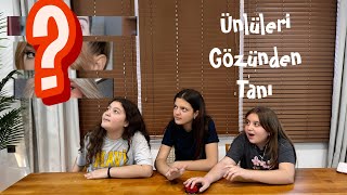 KIZLARLA ÃœNLÃœLERÄ° GÃ–ZÃœNDEN TANI OYNADIK  BAKALIM KÄ°M KÄ°MÄ° BÄ°LDÄ° [upl. by Oramlub967]