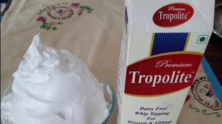 How to make whipped cream at homeHow to make perfect whipped creamTropolite Whipped cream frosting [upl. by Kaufman]