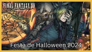 Final fantasy 14  Festa de Halloween 2024 All saints wake PTBR [upl. by Beauvais]