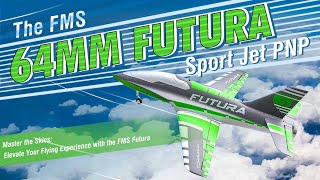 FMS 64mm Futura Sport Jet PNP Unleash the Thrill of Speed and Aerobatics [upl. by Jerz161]