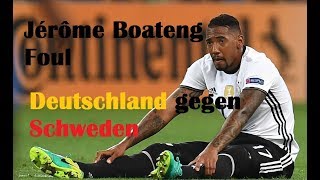 WM 2018 Jérôme Boateng Rote Karte [upl. by Carrnan]