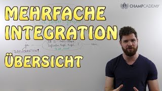 Mehrfache Integration 1 von 3 Übersicht zum Rechnen [upl. by Hyo]