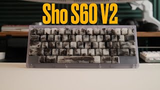 More Cup Rubber  Sho S60 V2 Build and Sound Test [upl. by Aurelius]