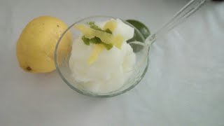 Recette créponné sorbet au citron ‏كريبوني [upl. by Ayotahc]