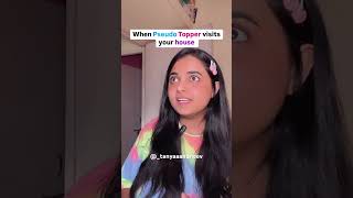 Pseudo Topper Part 4 comedy tanyaashukla school topper comedy tanyaaneev [upl. by Fronnia825]