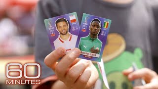 Panini Stickers The billiondollar industry for collectible soccer stickers  60 Minutes [upl. by Nahtan]