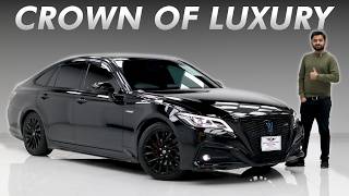 Toyota Crown RS Advance Hybrid 2018 Reasons to buy Crown [upl. by Yblehs793]