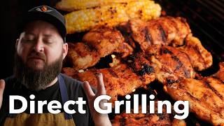 How to direct grill on a Yoder Smokers pellet grill  Chef Tom X All Things Barbecue  grilling [upl. by Einrae]