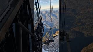 Zugspitze cable car Bavaria Germany Autumn2024 landscape love youtube travel funny shorts [upl. by Haziza]