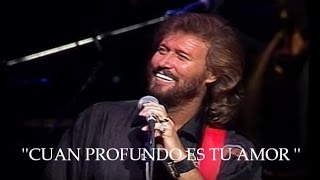 BEE GEES  HOW DEEP IS YOUR LOVE  LIVE AUSTRALIA  SUB  ESPAÑOL [upl. by Therron]