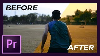 Color Grading Warm Look Tutorial  Adobe Premiere Pro CC [upl. by Lorelle]