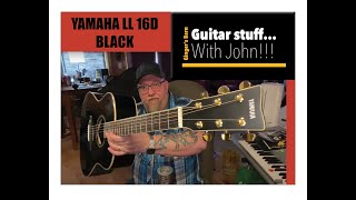 GSWJ  JP Reviews the Yamaha LL 16 D Black [upl. by Aiekam570]