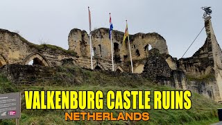 EXPLORING VALKENBURG CASTLE AND FLUWEELENGROT CHRISTMAS MARKET 2023  4K [upl. by Valentina]