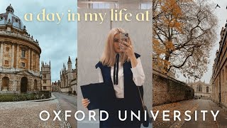 a day in the life of an OXFORD UNIVERSITY student [upl. by Blodget362]