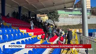 10 NOVEMBRE 2024 POTENZA SCONTRI TRA TIFOSI AL TERMINE DI POTENZA AVELLINO [upl. by Moorefield618]