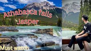 Athabasca falls Jasper  College Trip Part 3  Must watch  Funny vlog [upl. by Jacobba]